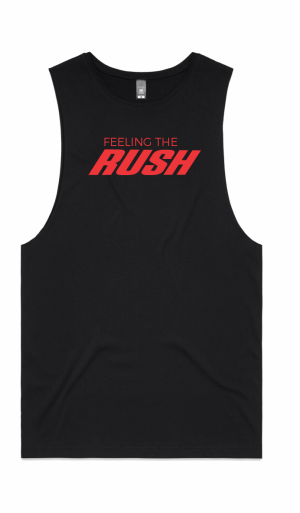 Tank - 'Feeling The Rush' - Red type