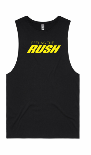 Tank - 'Feeling The Rush' - Yellow type