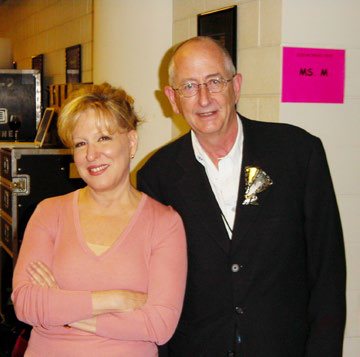 Bruce Pollack with Bette Midler
