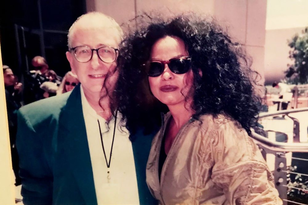 Bruce Pollack with Diana Ross
