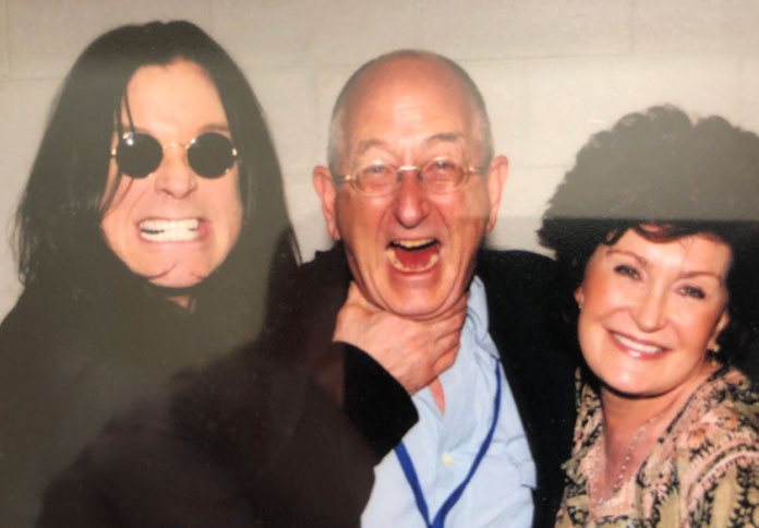 Bruce Pollack with Ozzy and Sharon Osbourne