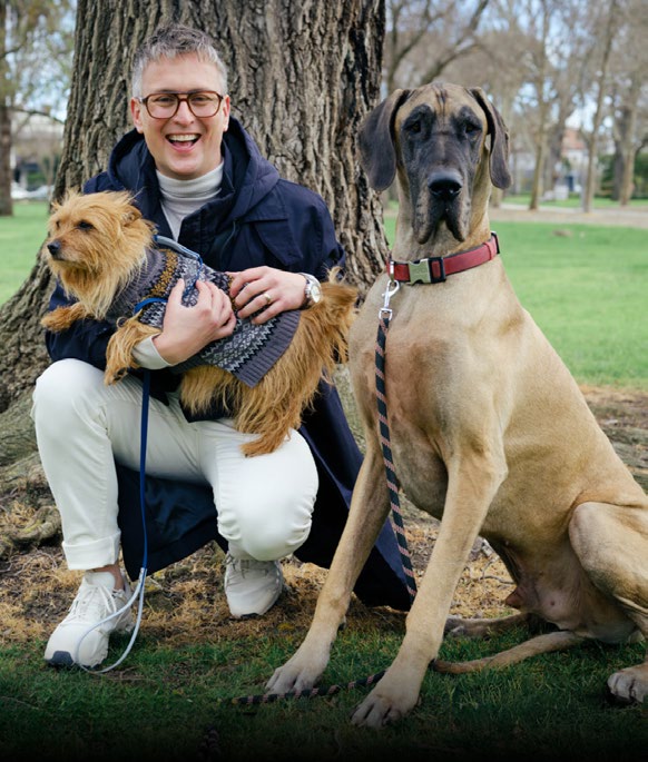 Ash Flanders in Dog Park