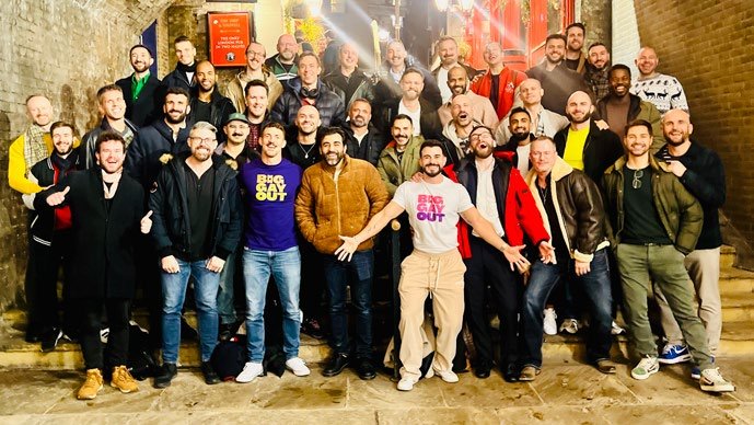 Members of Big Gay Out London at a community event