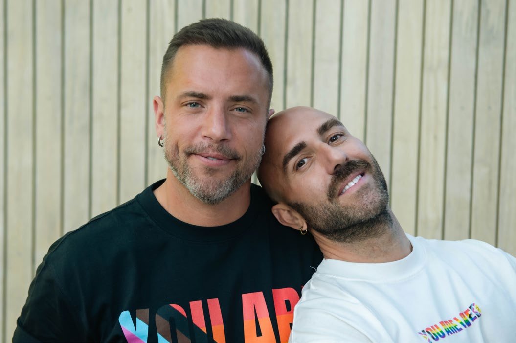 You Are Loved founder Marc Svensson and husband Luca