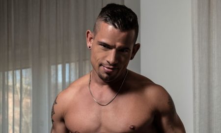 Brent Everett shirtless in DNA Magazine #303 Seduction Mode portfolio