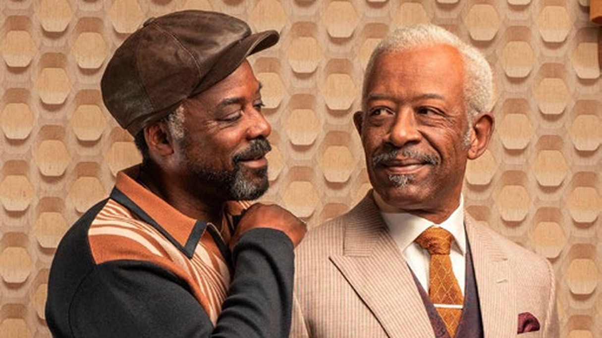 Lennie James and Ariyon Bakare in Mr Loverman